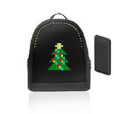 【MOCHILA LED APP 2025】LUMIXEL Mochila con Pantalla Luminosa | Diseña Tu Propio Pixel Art y Animaciones | Seguro y confiable, alimentado por fuente de energía móvil| Regalo Único para Hombres y Mujeres